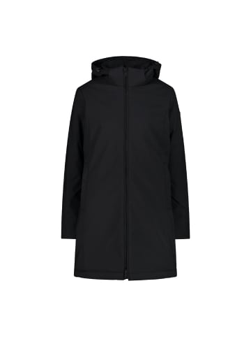 cmp Funktionsparka WOMAN COAT ZIP HOOD in Schwarz