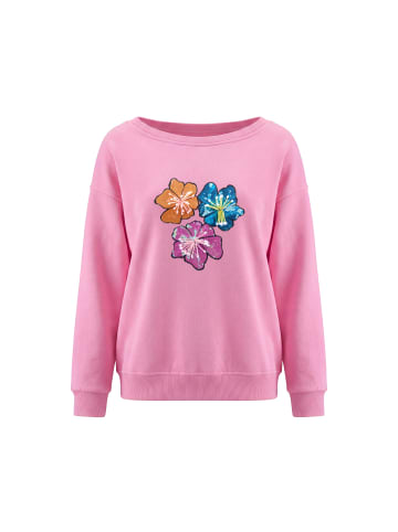 IZIA Women Sweatshirt in Pink