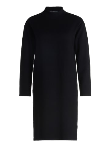 Betty Barclay Strickkleid mit Stehkragen in Schwarz