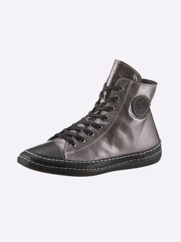 Andrea Conti Sneaker in schwarz-platinfarben