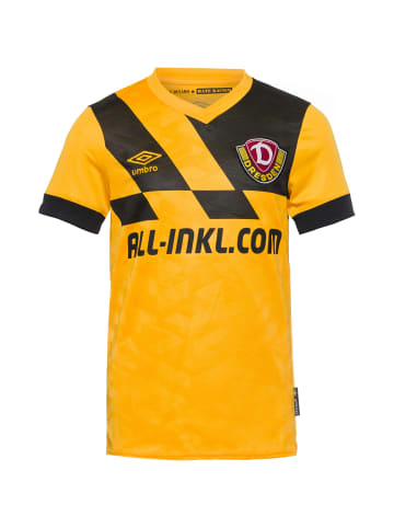 Umbro Fußballtrikot Dynamo Dresden 23-24 Heim in yellow-black