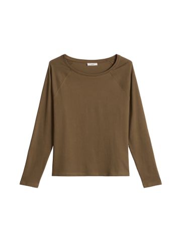 Marc O'Polo DENIM Longsleeve relaxed in Hazelnut Brown
