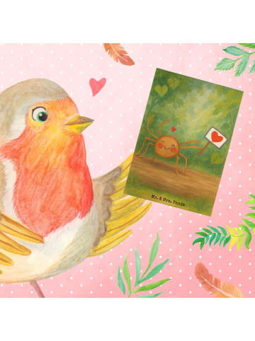 Mr. & Mrs. Panda valentinstagskarte Spinne Agathe Motivation Des... in Weiß