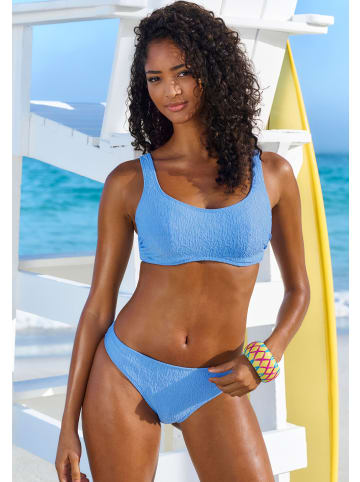 s.Oliver Bügel-Bikini-Top in blau