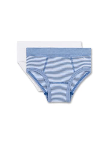 Sanetta Slip 2er Pack in Weiß/Blau