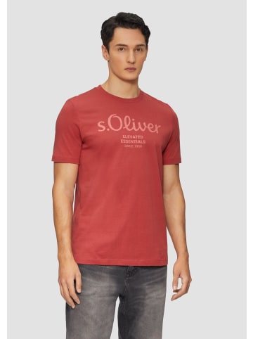 s.Oliver T-Shirt in 35D1_mohnrot