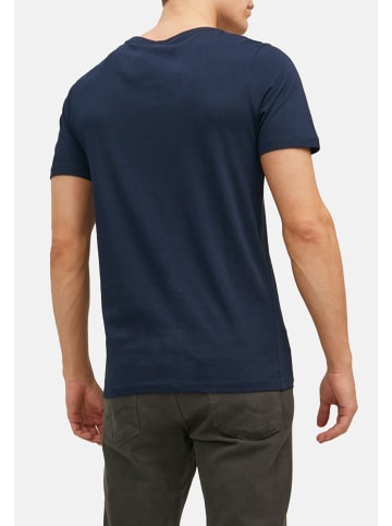 Jack & Jones T-Shirt Corp in Navy blazer