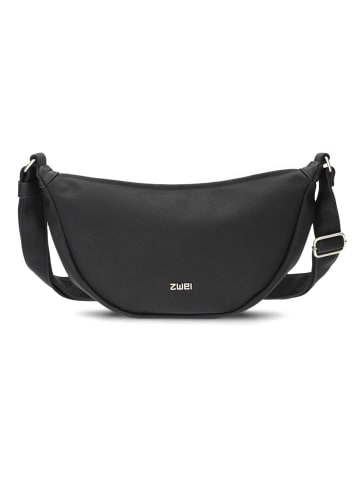 Zwei Mademoiselle.M Umhängetasche 32 cm in nubuk black