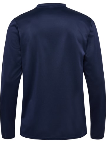 Hummel Hoodie "Hmlessential Sweatshirt" in Blau