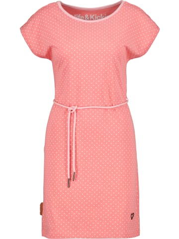 alife and kickin Blusenkleid, Jerseykleid, Minikleid, Shirtkleid, Sommerkleid, Strandkleid EllenAK B in peach