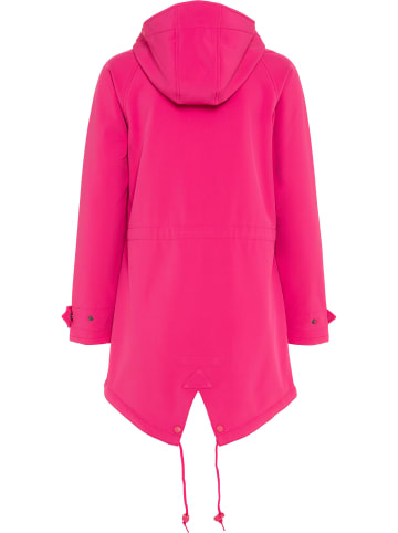 BMS Damenmantel aus SoftShell in pink - HafenCity Coat