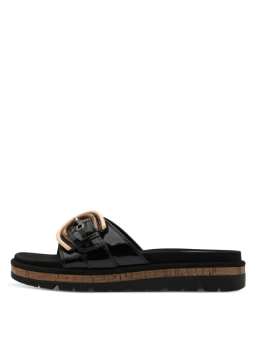 Marco Tozzi Clog Pantolette in schwarz