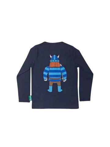 Danefae Langarmshirt Wikinger Erik beidseitig in Dunkelblau