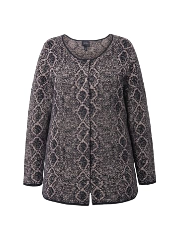 Ulla Popken Strickjacke in blassbraun