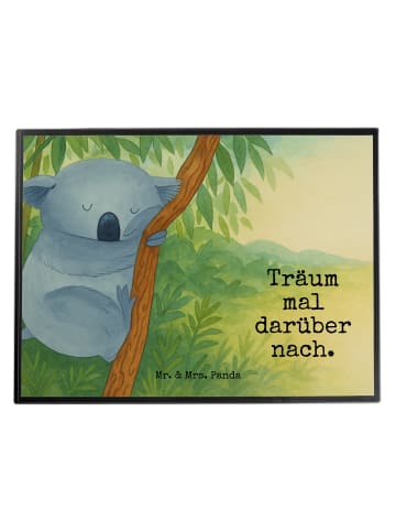 Mr. & Mrs. Panda Malunterlage Koalabär Design mit Spruch in Weiß