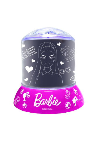 Lexibook Barbie Nachtlicht-Projektor mit Lautsprecher & Melodien