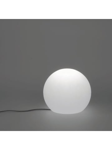 Licht-Erlebnisse Wegeleuchte EEK F Ø 30 x (H)26.5 cm in WeißWeiß