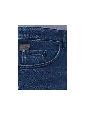 Supremo Straight Leg Jeans in blau