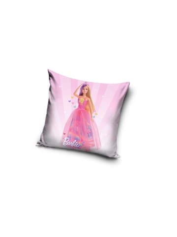 Barbie Kissenbezug 40x40cm – Fairy Spark Velours Deko