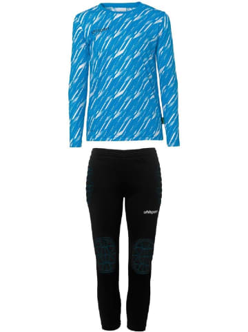 uhlsport  Trainingsanzug "Progressive Torwart Set Junior" in Blau