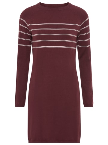 Laura Scott Strickkleid in bordeaux