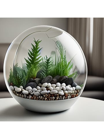 relaxdays Marmorkies in Weiß - 10kg