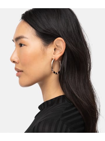 LIEBESKIND BERLIN Creolen Acetat Statement in Rosegold m.Acetat