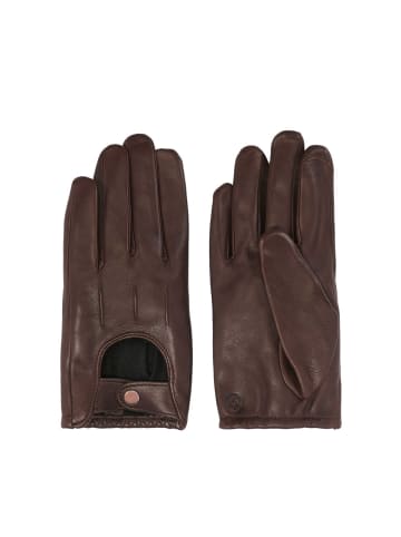 Kazar Handschuhe (Echt-Leder) in Dunkelbraun