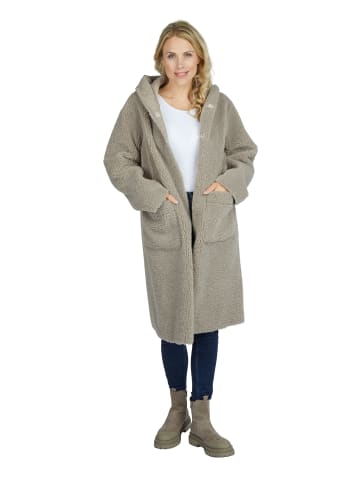 WHITE LABEL  Wendejacke in stein