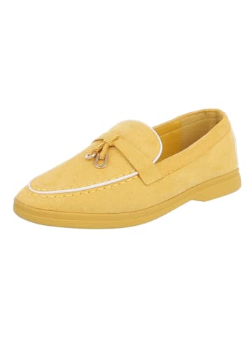 Ital-Design Halbschuh in Gelb