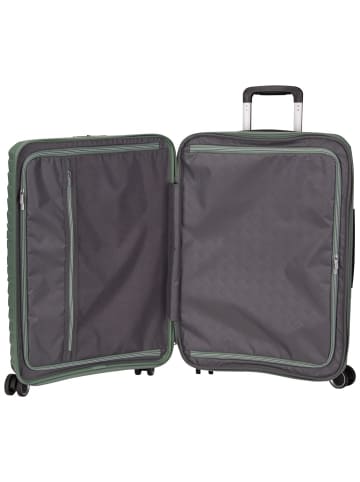 American Tourister Trolley Flytwist Spinner 67 in Botanic Green