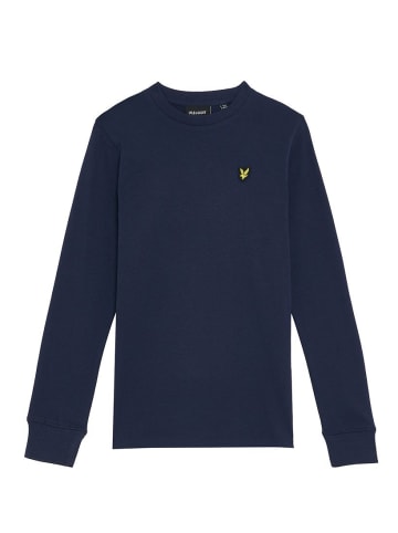 Lyle & Scott Langarmshirt in Blau