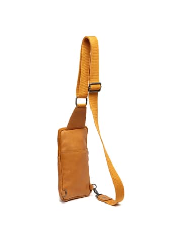 The Chesterfield Brand Cambridge Mini Bag Umhängetasche Leder 12 cm in ocher yellow
