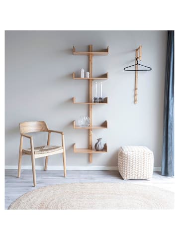 ebuy24 Teppich Bombay Holz 140 x 200 cm