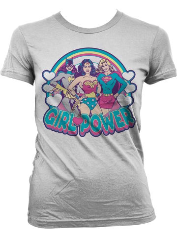 DC Comics Shirt in Weiß