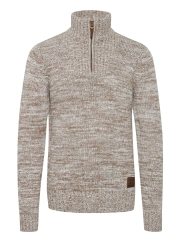 !SOLID Troyer SDPhilostrate 21102210ME Strickpulli in Melange-Optik in Braun