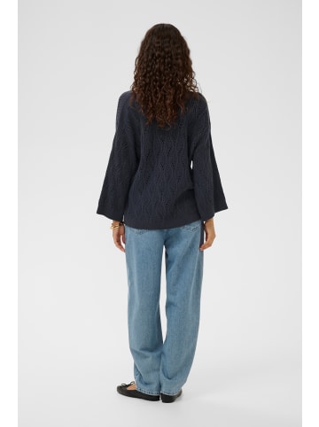 Soaked in Luxury Strickpullover SLRava Baggy fit in India Ink