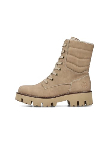 rieker Schnürstiefelette in beige