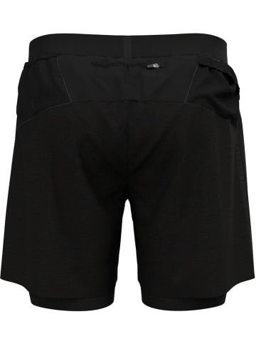 Odlo Sportshorts "2-In-1 Short X-Alp Trail 6 Inch" in Schwarz
