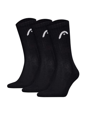 HEAD Socken 3er Pack in Schwarz