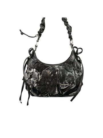 Desigual Schwarz Damen mit verstellbar Strap Tasche aus Polyurethan