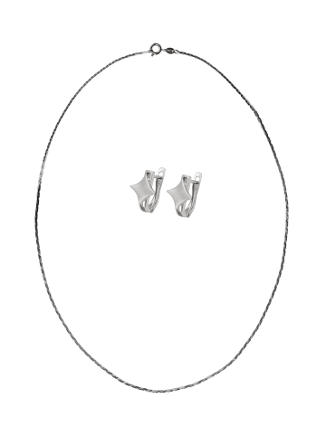 faina Women Jewelry Set in silver