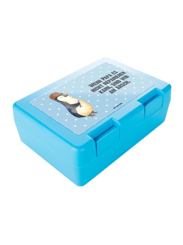 Mr. & Mrs. Panda Bentobox Wenn Papa es nicht reparieren kann, si... in Blau Pastell