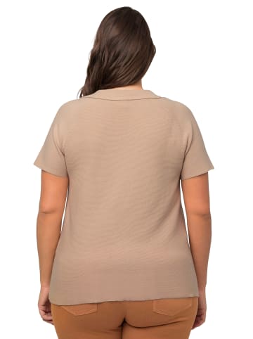 Ulla Popken Pullover in beige