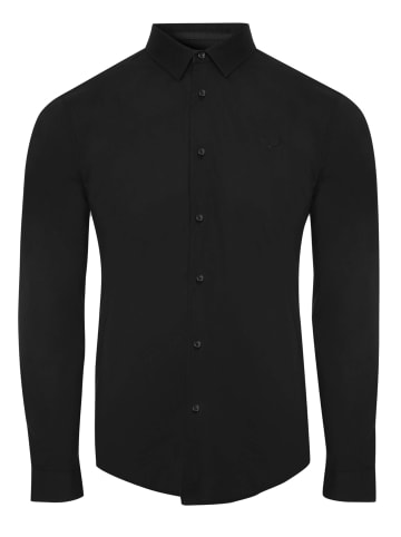 Threadbare Langarmhemd THB LUXE Olly in Black