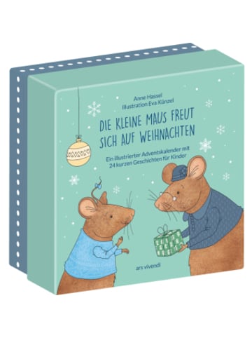 ars vivendi Kalender - Die kleine Maus freut sich auf Weihnachten (Neuausgabe)
