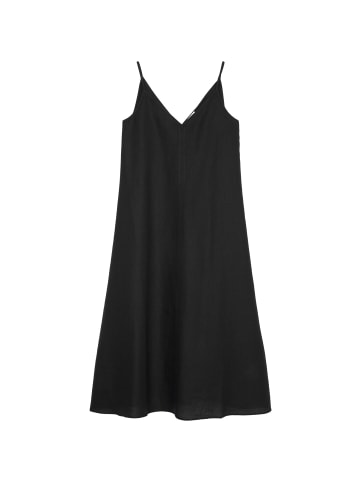 Marc O'Polo Leinen-Slip-Dress A-Shape in Schwarz