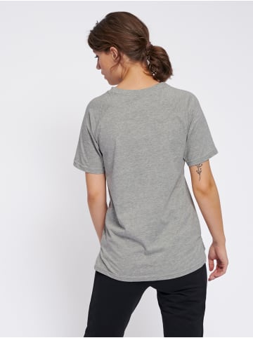 Hummel T-Shirt Raglanärmel Hmlzenia Damen in GREY MELANGE
