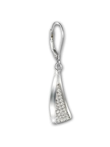 SilberDream Ohrringe Silber 925 Sterling Silber längliches Dreieck Ohrhänger