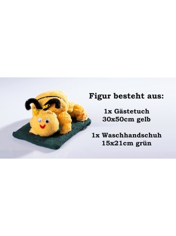 JACK Frottier Geschenk Set Handarbeit Origami Biene